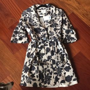 BNWT floral trench coat